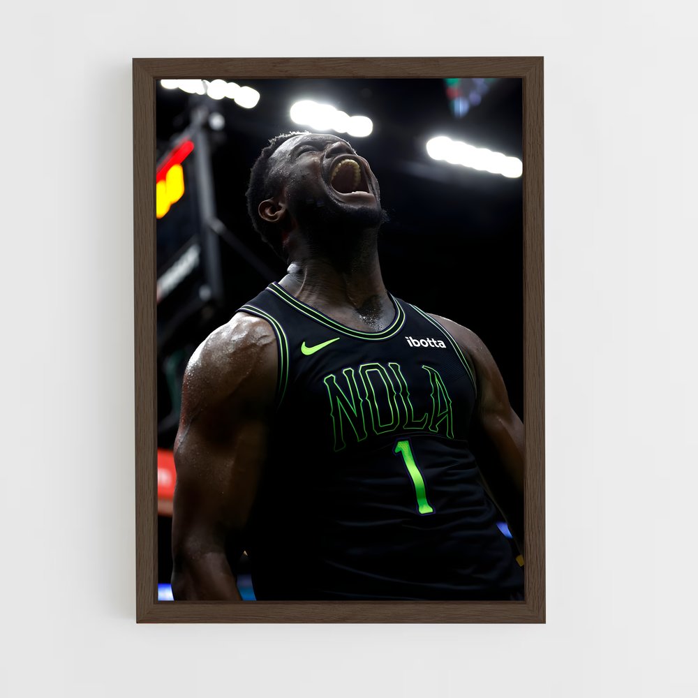 Poster Zion williamson – affiche Basketball (vue 5)